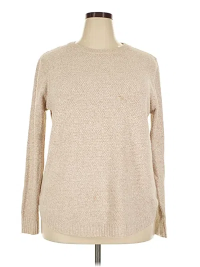 Pre-owned Pink Clover Pullover Sweater In Tan