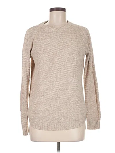 Pre-owned Pink Clover Pullover Sweater In Tan
