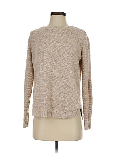 Pre-owned Pink Clover Pullover Sweater In Tan