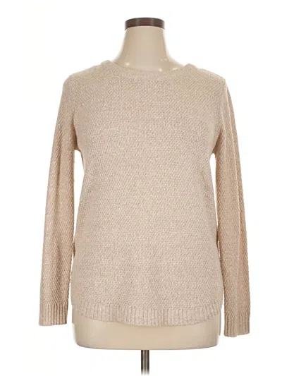 Pre-owned Pink Clover Pullover Sweater In Tan