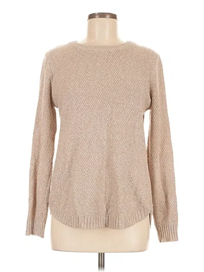 Pre-owned Pink Clover Pullover Sweater In Tan