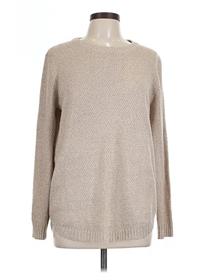 Pre-owned Pink Clover Pullover Sweater In Tan