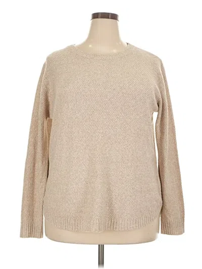 Pre-owned Pink Clover Pullover Sweater In Tan
