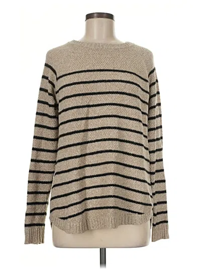Pre-owned Pink Clover Pullover Sweater In Tan