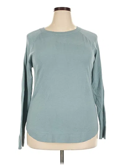 Pre-owned Pink Clover Pullover Sweater In Teal