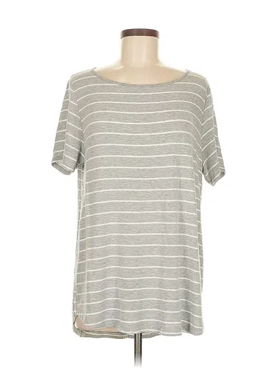 Pre-owned Pink Clover Short Sleeve T-shirt In Gray