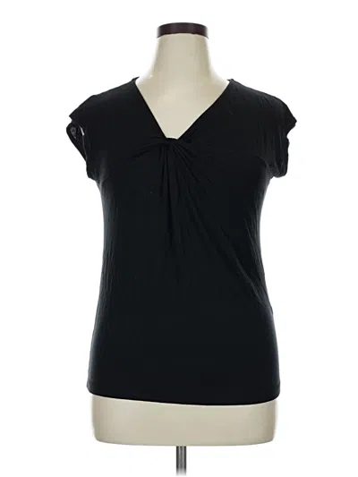 Pre-owned Pink Clover Short Sleeve T-shirt In Black