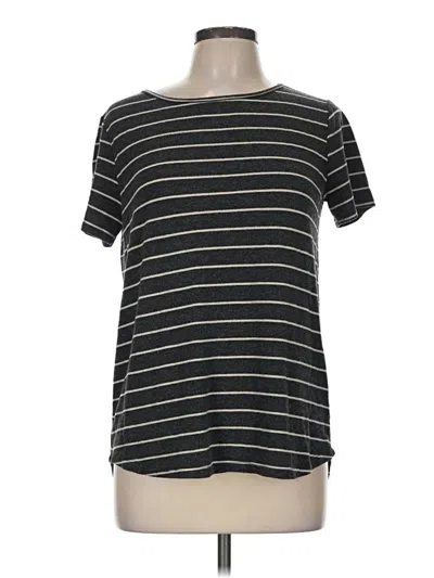 Pre-owned Pink Clover Short Sleeve T-shirt In Black