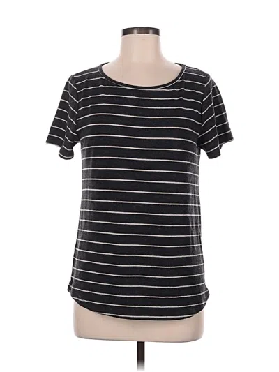Pre-owned Pink Clover Short Sleeve T-shirt In Black