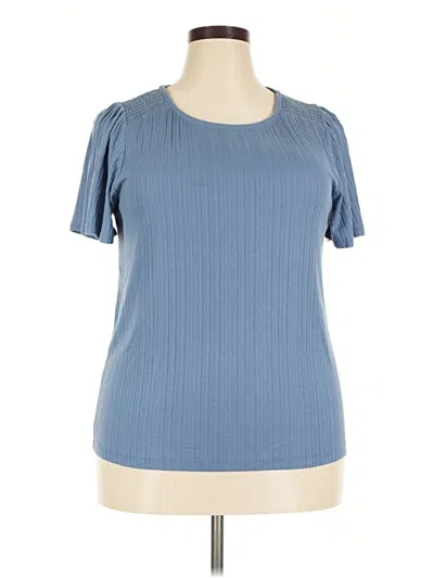 Pre-owned Pink Clover Short Sleeve T-shirt In Blue
