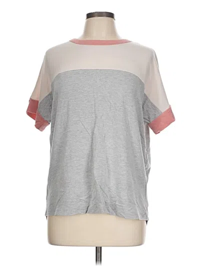 Pre-owned Pink Clover Short Sleeve T-shirt In Gray