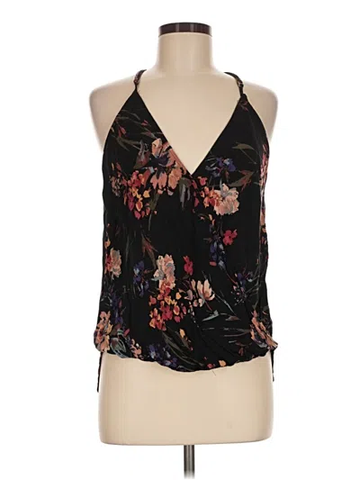 Pre-owned Pink Clover Sleeveless Blouse In Black