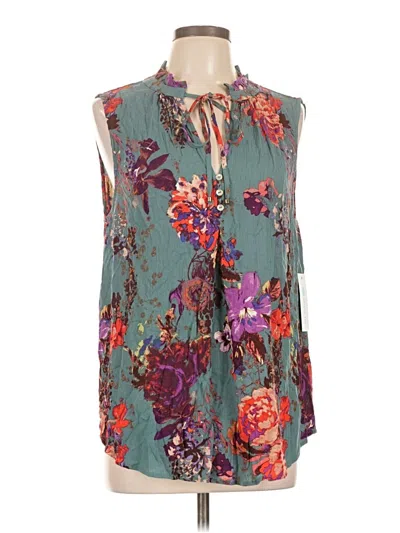 Pre-owned Pink Clover Sleeveless T-shirt In Blue