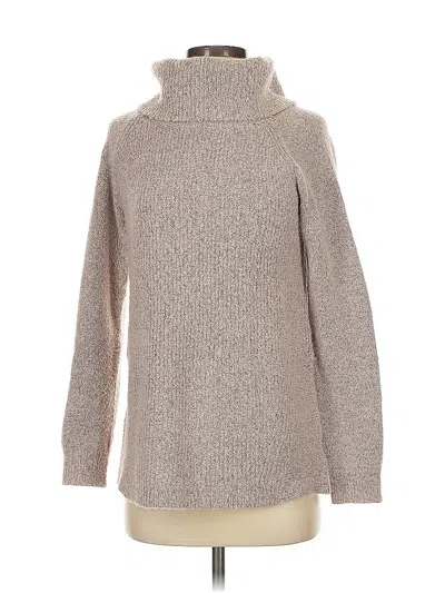 Pre-owned Pink Clover Turtleneck Sweater In Brown