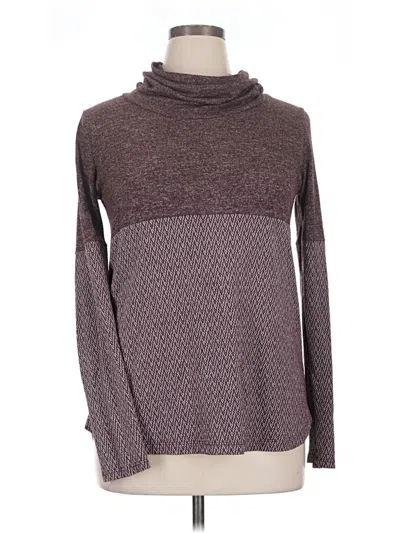 Pre-owned Pink Clover Turtleneck Sweater In Brown