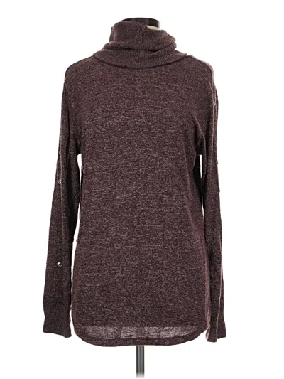 Pre-owned Pink Clover Turtleneck Sweater In Brown