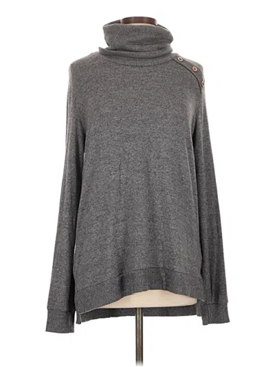 Pre-owned Pink Clover Turtleneck Sweater In Gray