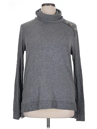 Pre-owned Pink Clover Turtleneck Sweater In Gray