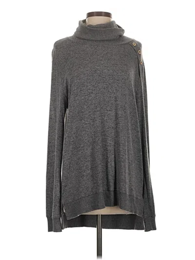 Pre-owned Pink Clover Turtleneck Sweater In Gray