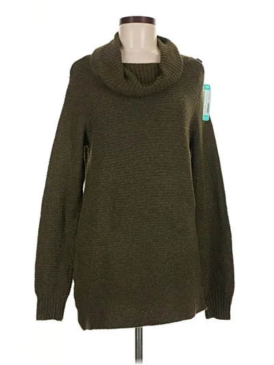 Pre-owned Pink Clover Turtleneck Sweater In Green