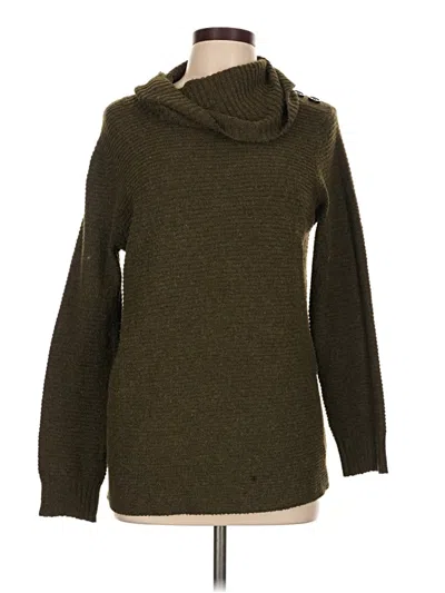 Pre-owned Pink Clover Turtleneck Sweater In Green