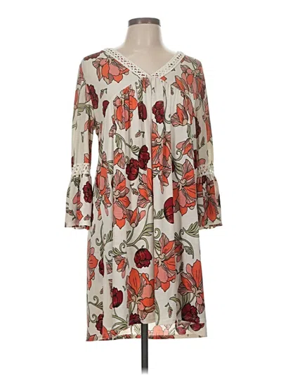 Pre-owned Pink Coconut Boutique Kimono In White