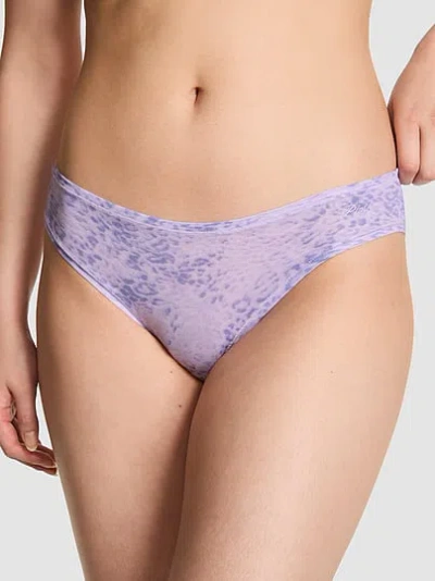 Pink Cotton Cheeky Panty In Print