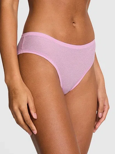 Pink Cotton Cheeky Panty In Purple
