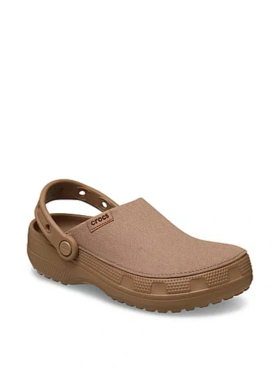Pink Crocs Classic Crafted Canvas Clog In Multi