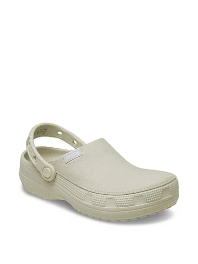 Pink Crocs Classic Crafted Canvas Clog In Multi