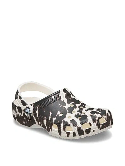 Pink Crocs Classic Leopard Clog In Multi