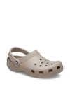 Pink Crocs Classic Solid Clogs In Beige