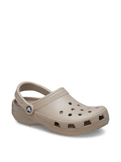 Pink Crocs Classic Solid Clogs In Beige