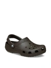 Pink Crocs Classic Solid Clogs In Brown