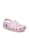 Pink Crocs Classic Solid Clogs In