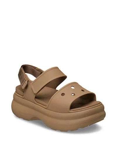 Pink Crocs Soho Y-strap Sandal In Neutral