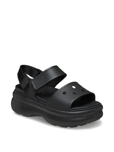 Pink Crocs Soho Y-strap Sandal In White