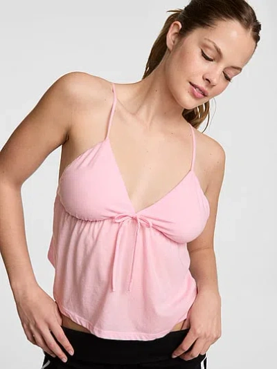 Pink Dream Jersey Babydoll Cami In