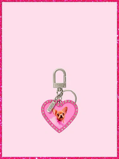 Pink | Elle Picture Frame Keychain Charm In