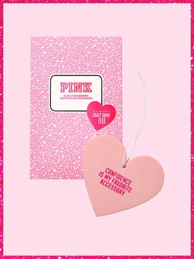 Pink | Elle Ruby Strawberry Scented Air Fresheners In Grey