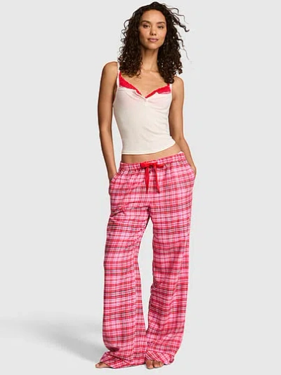 Pink Favorite Flannel Pajama Pants In