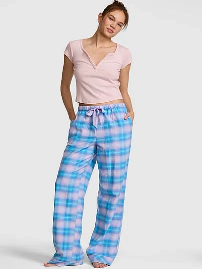Pink Favorite Flannel Pajama Pants In Print