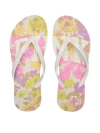 Pink Flip Flops In Multi