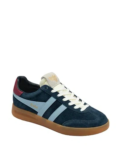 Pink Gola Cyclone Sneakers In Blue