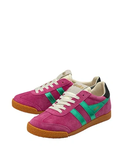 Pink Gola Elan Glitz Sneakers In