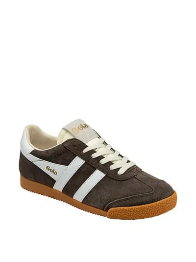 Pink Gola Elan Sneakers In Brown