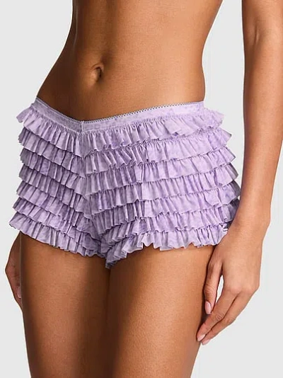 Pink Grw ™ Ruffle Bloomer Panty In Purple