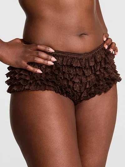Pink Grw ™ Ruffle Bloomer Panty In Brown