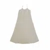 Pink Haley Women's Neutrals Maya Linen Dress In Natural