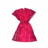 PINK HALEY WOMEN'S PINK / PURPLE SARA HAND DYED KIMONO IN FUCHSIA